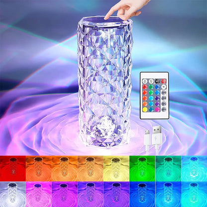 USB Touch Crystal Night Light